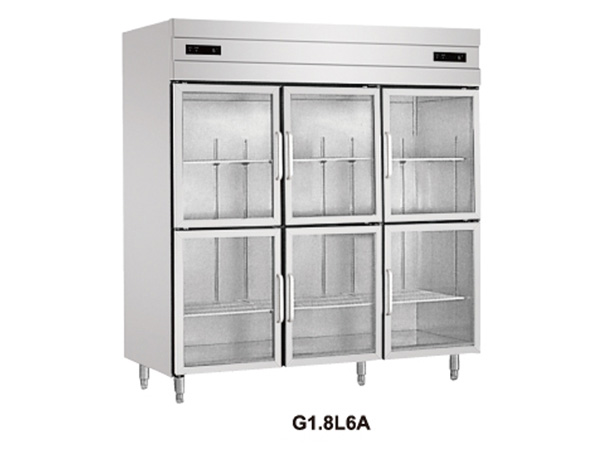 風（fēng）-直冷玻璃門廚用冷凍冷藏櫃（guì）   