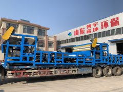 上海帶式濃（nóng）縮脫水（shuǐ）一體機全自動加藥裝置發貨實