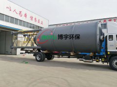 廣西客戶訂購的石灰料倉已投入使用