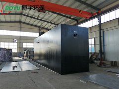 一（yī）台一體（tǐ）化汙水（shuǐ）處理設備完工發往北京